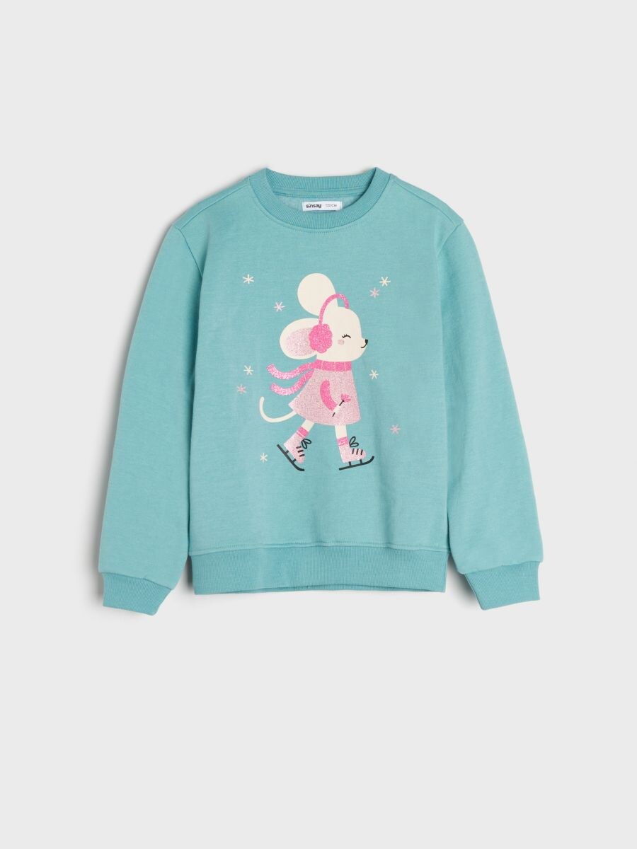 Sweatshirt with print