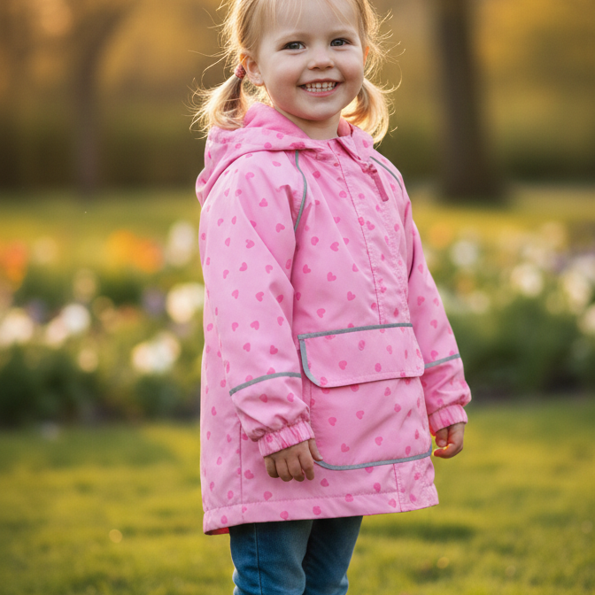 Girls' transitional jacket