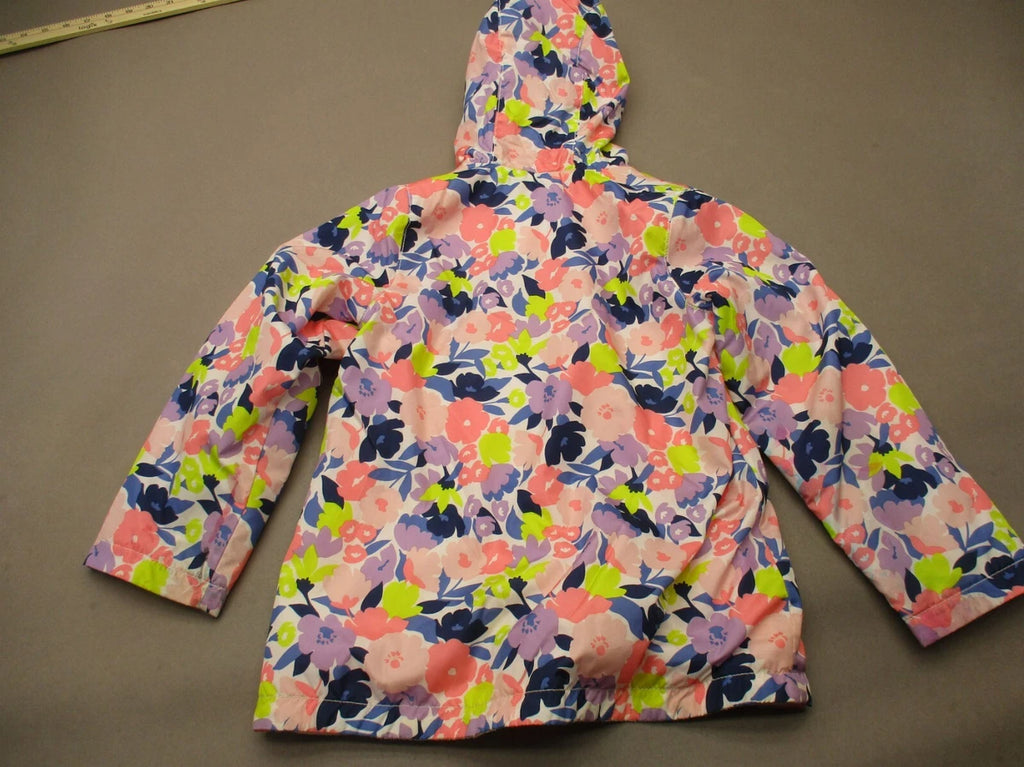 CARTER' Girls Multicolor Full  Snap Pocket Insulated Jacket